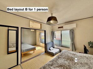 2 chambres, fer et planche à repasser, Wi-Fi gratuit, draps fournis