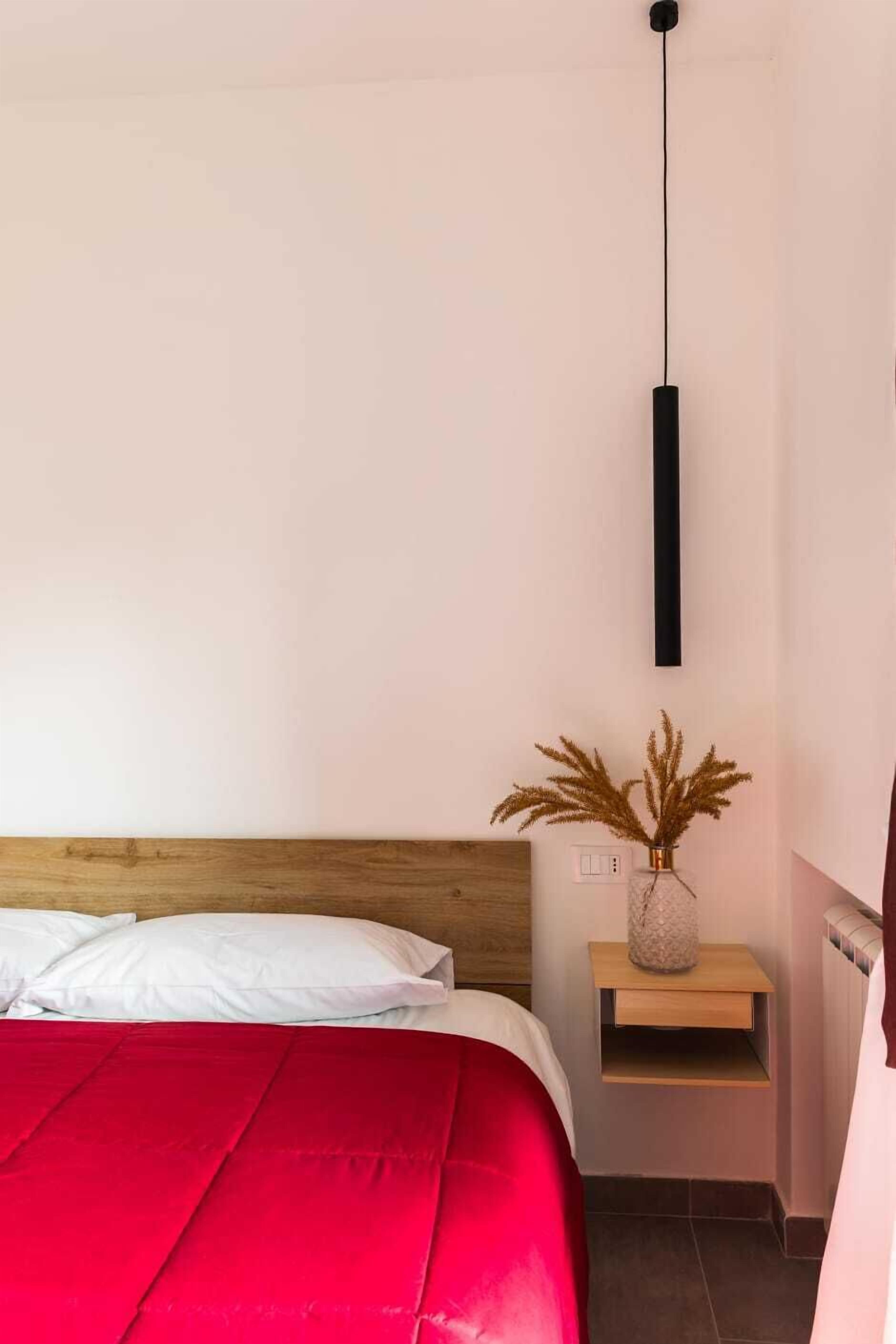 Apartemen Deluks, balkon, pemandangan kota | Setrika/meja setrika dan Wi-Fi gratis