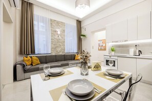 Microwave, oven, dishwasher