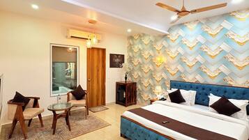 Executive-Doppelzimmer | Schreibtisch, kostenloses WLAN