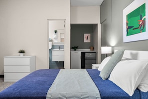 1 bedroom, iron/ironing board, travel crib, free WiFi