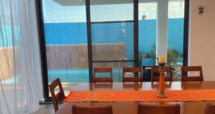 House with pool, sea view and tranquility 5 min from the airport
