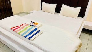 Executive Double Room, Balcony, City View | Desk, laptop workspace, free WiFi