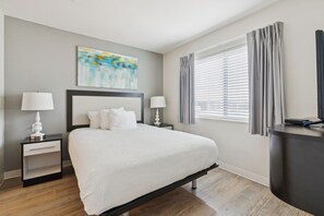 Desk, iron/ironing board, travel crib, free WiFi