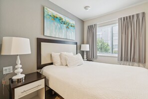 Desk, iron/ironing board, travel cot, free WiFi