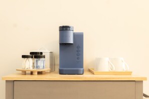 Hårføner og håndklær