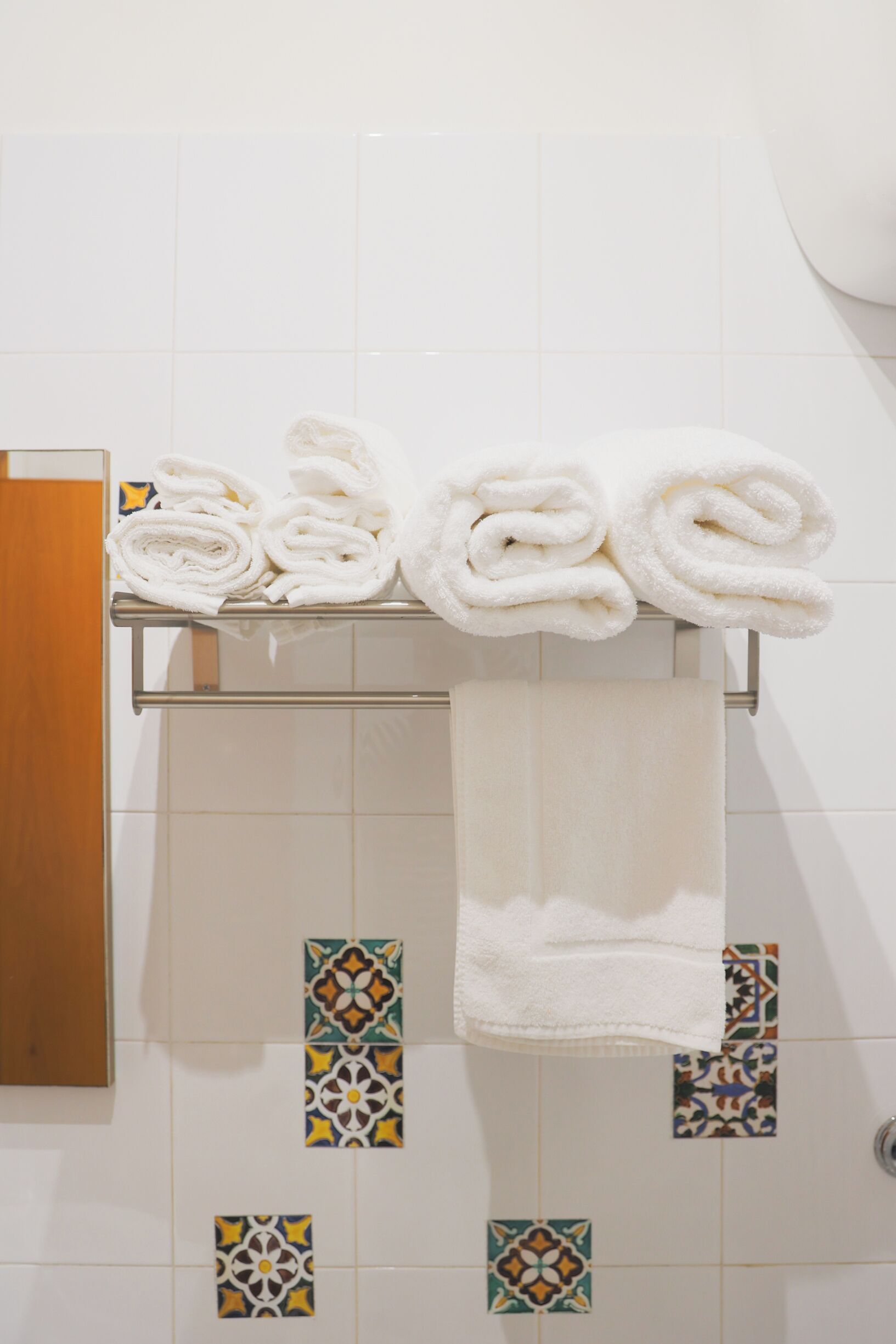 Doccia, asciugacapelli, bidet, asciugamani