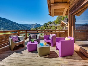 Property grounds - 5★ Chalet, 9 ppl, spa, cinema, 4 bedrooms, shuttle 300m (La Clusaz)