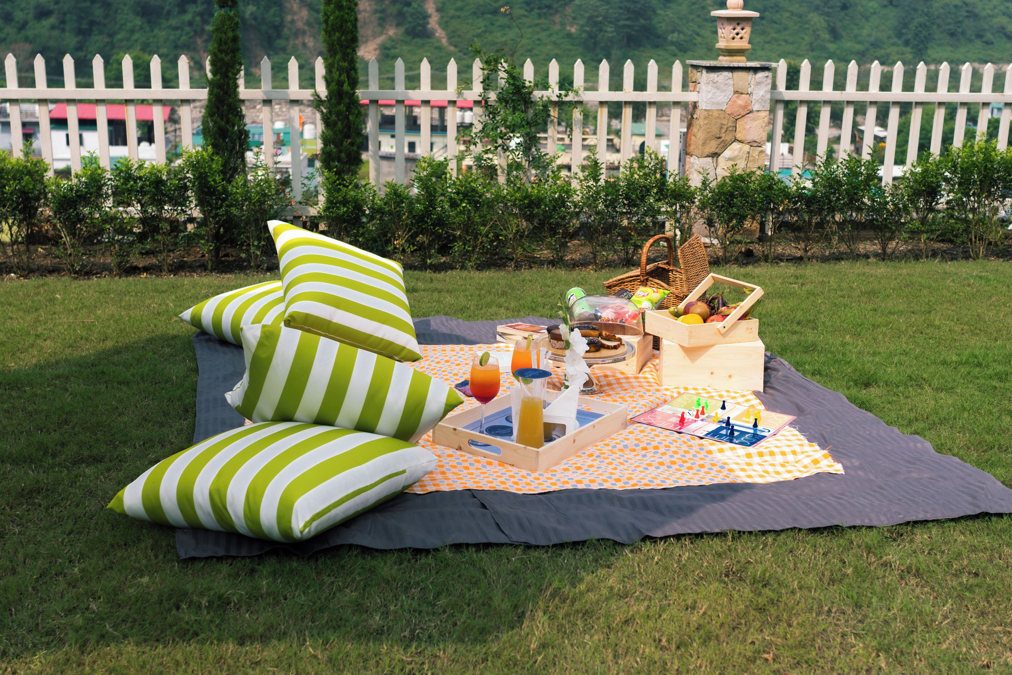 Grillaus-/piknikalue