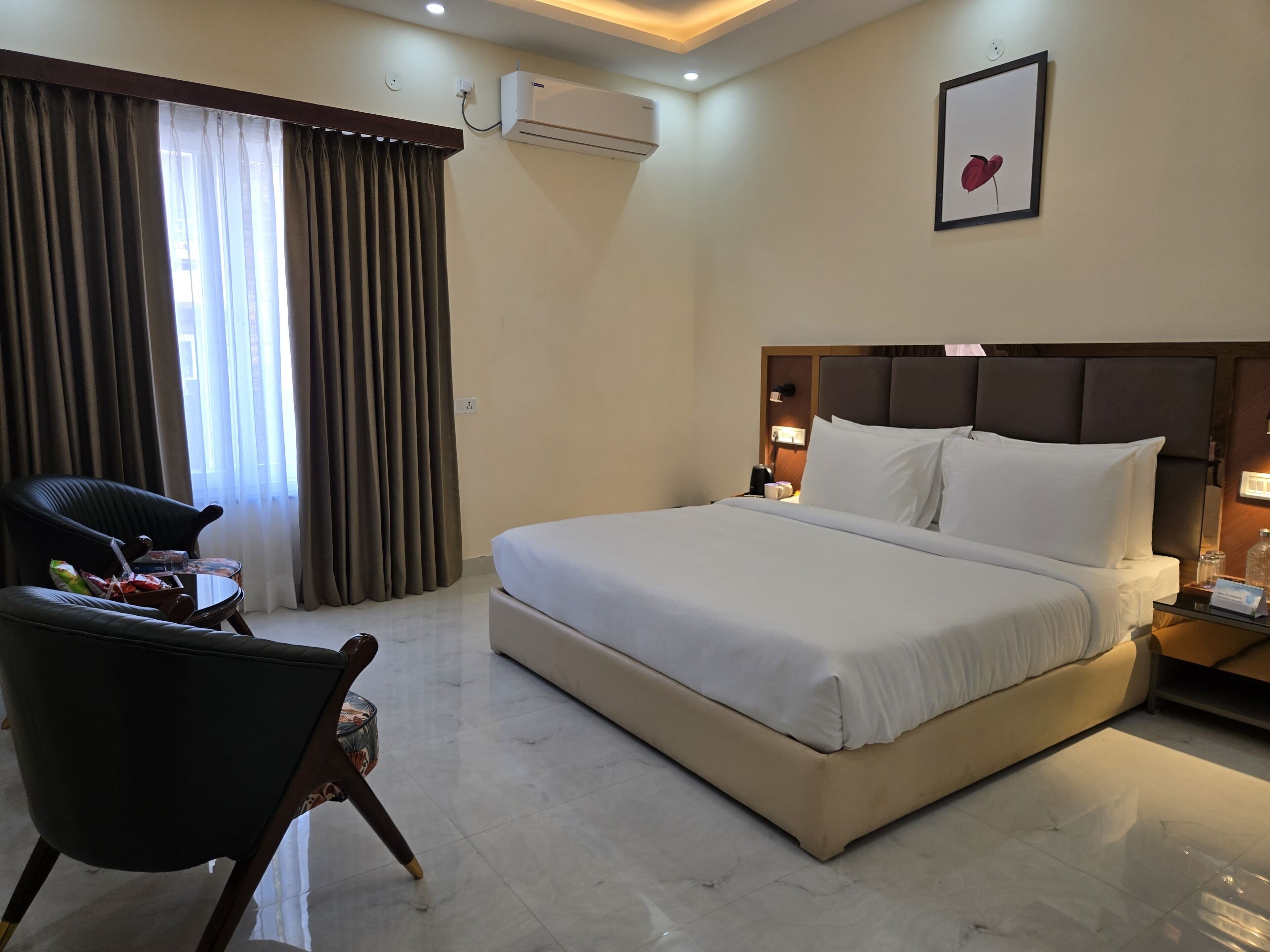 Seprai katun Mesir, seprai premium, dan selimut bulu angsa