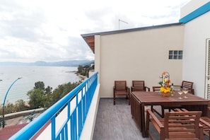 Junior Suite, Beach View | Outdoor dining - LOCANDA SU RECREU (Cala Gonone)