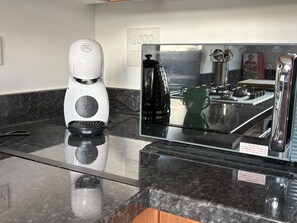 Microwave, oven, dishwasher