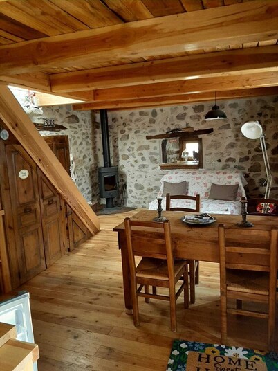 House for rent by the river in a peaceful hamlet