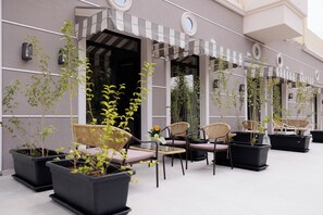 Rom – deluxe | Terrasse/patio