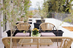 Rom – deluxe | Terrasse/patio