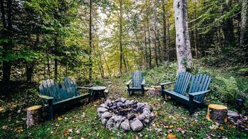 Overnattingsstedets uteområder