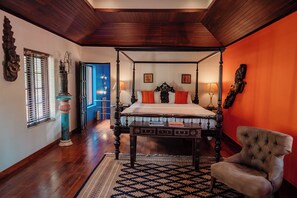 Luksusvilla, 5 soverom, aircondition, utsikt mot innsjø | Wi-fi (inkludert)