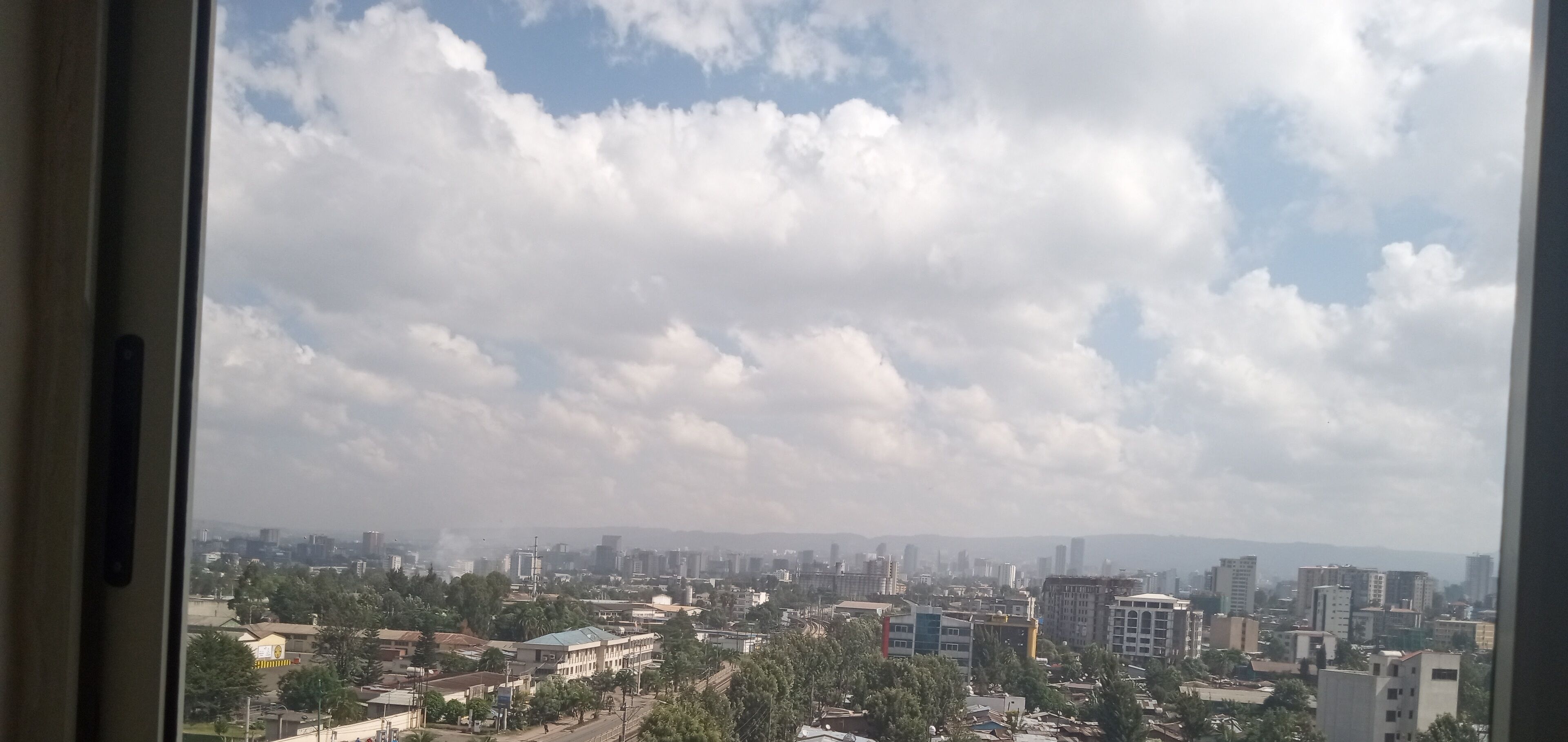 Näkymä majoituspaikasta