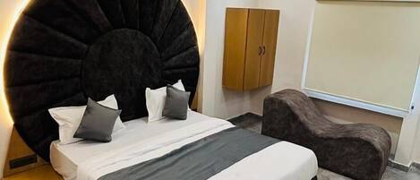 奢華客房 | 埃及棉床單、高級寢具、羽絨被、舒適加層