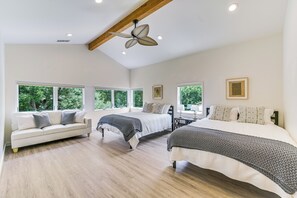 6 chambres, bureau, fer et planche à repasser, Wi-Fi