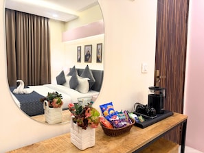 Two Bedroom Suite with Balcony | Premium bedding, down comforters, memory foam beds