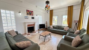 Villa, 6 Bedrooms, Smoking, Private Pool | Living room - Villa Hayat Oludeniz 6 Rooms (Fethiye)