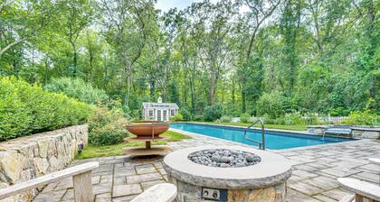 Pool, Gardens & Hot Tub: Luxe Sandy Hook Home!