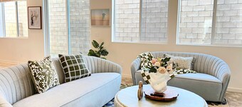 Sunny Stylish Near LA 4BR Home w Desks Lounge