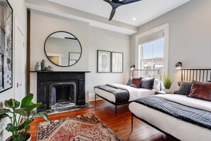 6 habitaciones, tabla de planchar con plancha y wifi gratis 