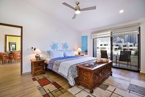 2 bedrooms, in-room safe, iron/ironing board, free WiFi