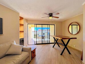 Smart-tv en een kantoor