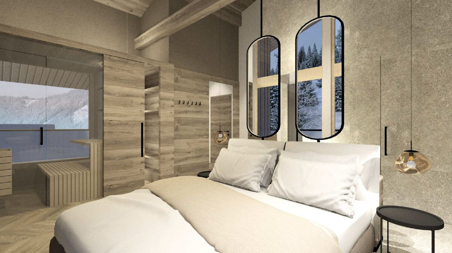 Panoramic Suite, Mountain View | Desk, laptop workspace, free WiFi