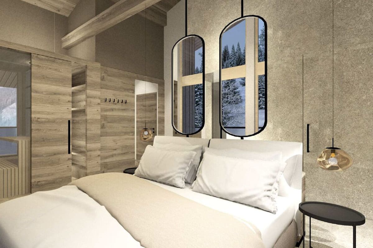 Panoramic-Suite, Bergblick | Schreibtisch, laptopgeeigneter Arbeitsplatz, kostenloses WLAN