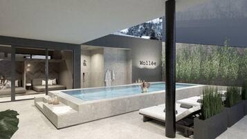 Außenpool, geöffnet von 15:00 Uhr bis 19:00 Uhr, Cabañas (kostenlos)