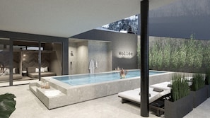 Außenpool, geöffnet von 15:00 Uhr bis 19:00 Uhr, Cabañas (kostenlos)