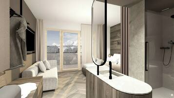 Superior Room, Mountain View | Desk, laptop workspace, free WiFi