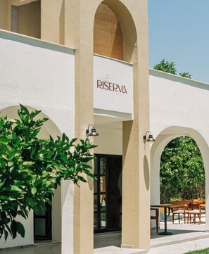 Façade de l’hébergement