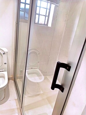 Towels, soap, toilet paper