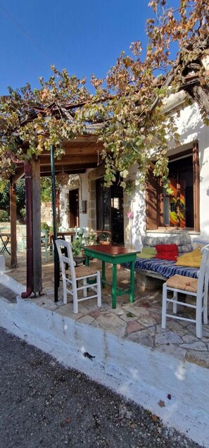 Villa, 3 Bedrooms, Balcony, Garden View | Dining - Villa Penelope Creta (Apokoronas)