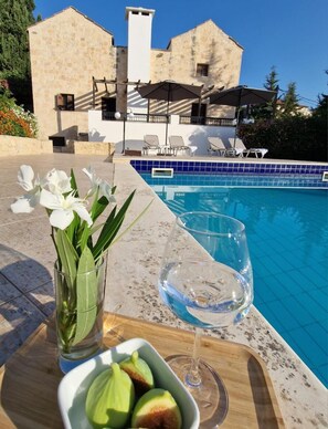 Villa, 3 Bedrooms, Balcony, Garden View | Pool | Outdoor pool
