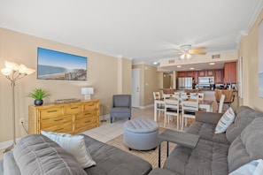 Smart TV - CRESCENT TOWERS II 107 - Beachfront (North Myrtle Beach)