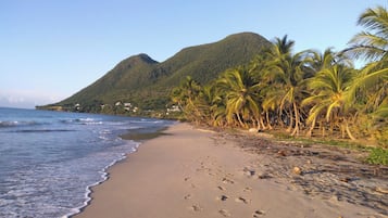 Tæt på stranden