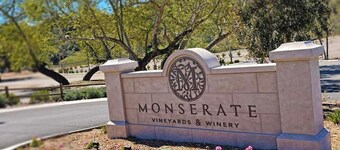 Newly built 1BR/bath hideaway,  steps to Monserate Winery