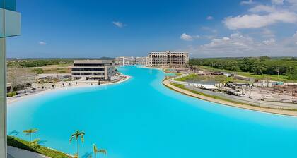 Espectacular vista a laguna de Kristal / 1 alcoba