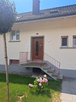 Fassade der Unterkunft
