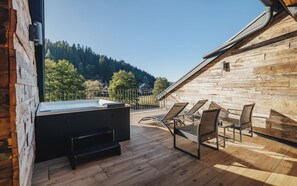 Terrace/patio - Penthouse Suite with whirlpool | Hinterzarten (Hinterzarten)