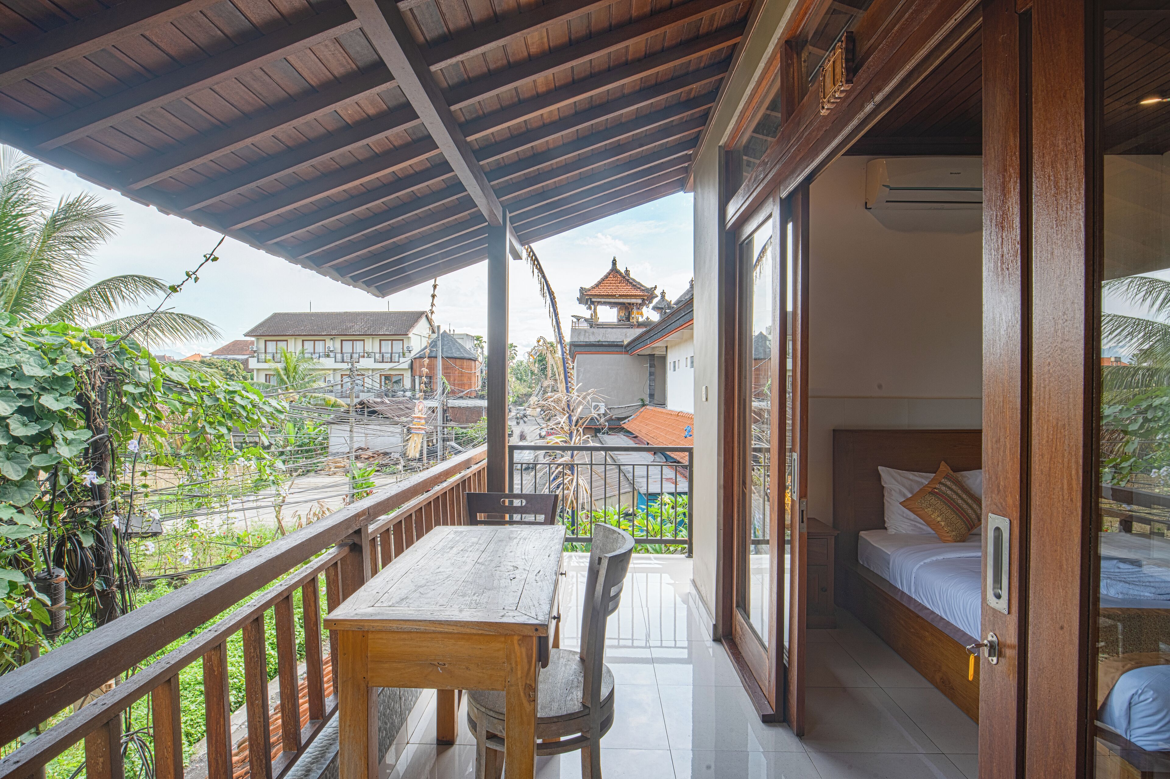 Superior Double Room, Balcony, Garden View | Terrace/patio