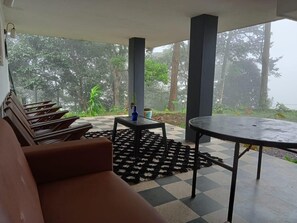 Restauration en plein air