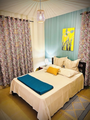 3 dormitorios, tabla de planchar con plancha, wifi gratis y ropa de cama