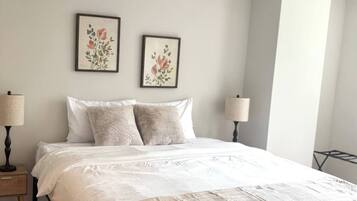 2 bedrooms, in-room safe, iron/ironing board, WiFi